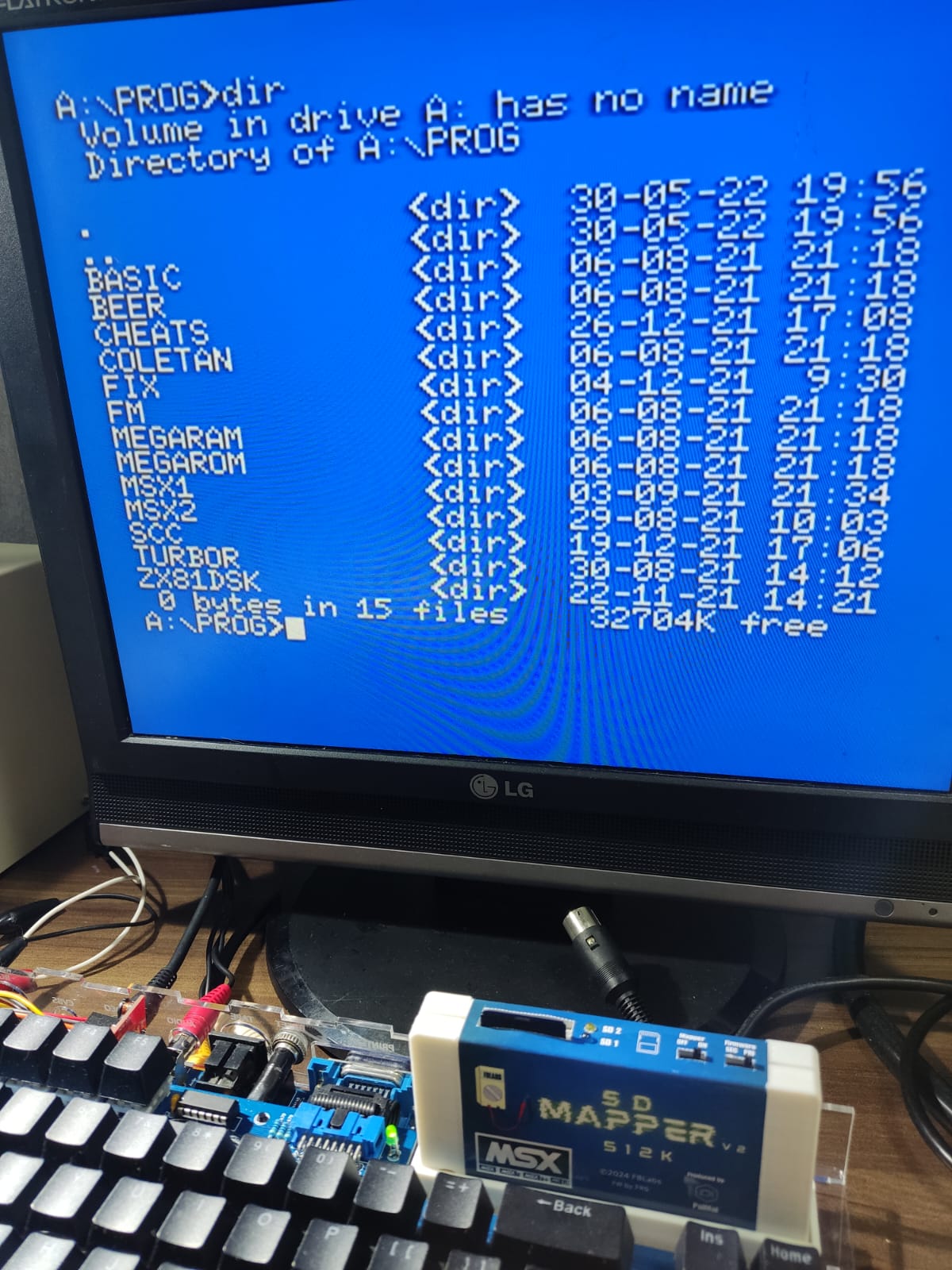 MSX SD Mapper v2 512K 4GB