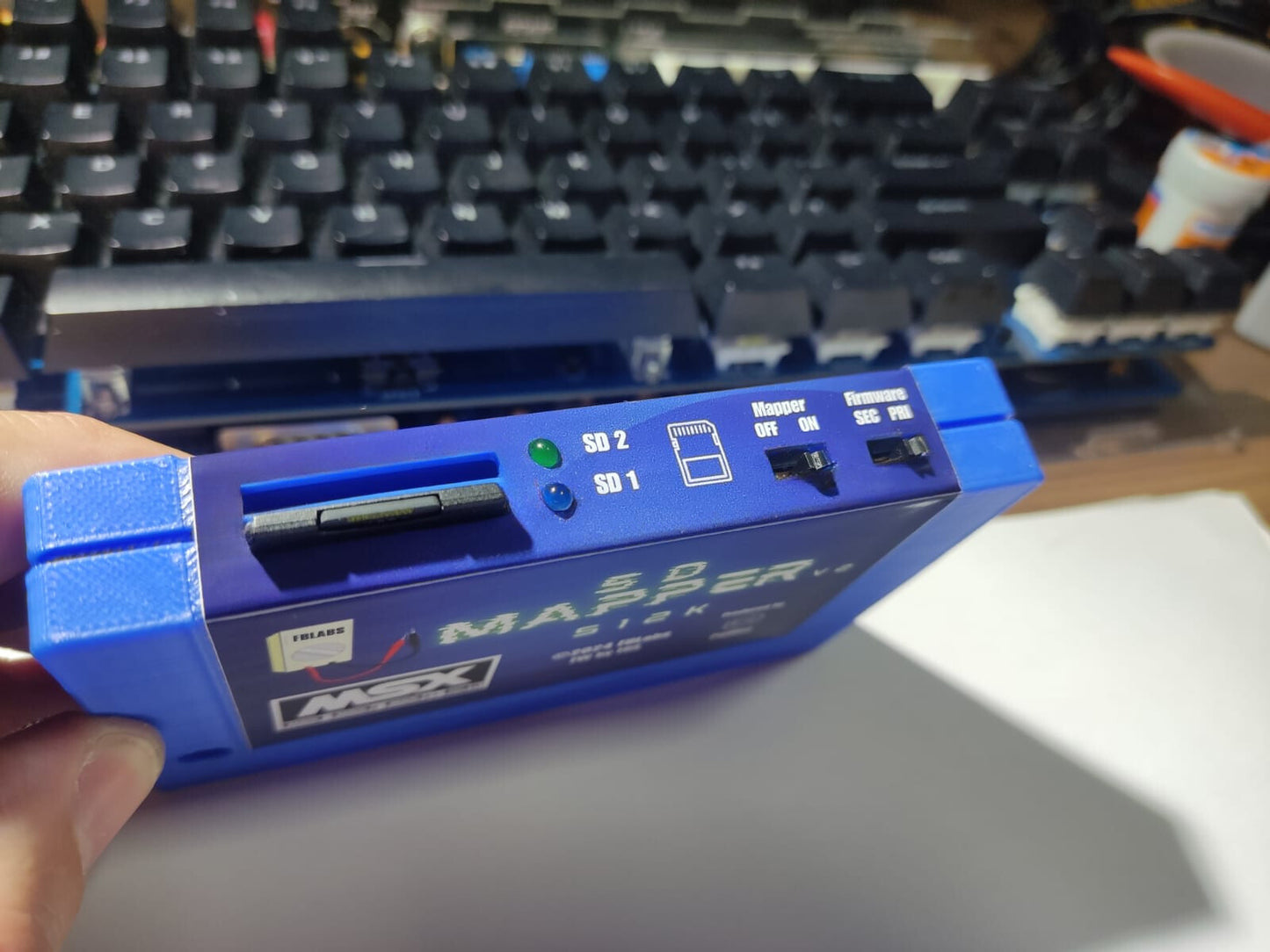 MSX SD Mapper v2 512K 4GB